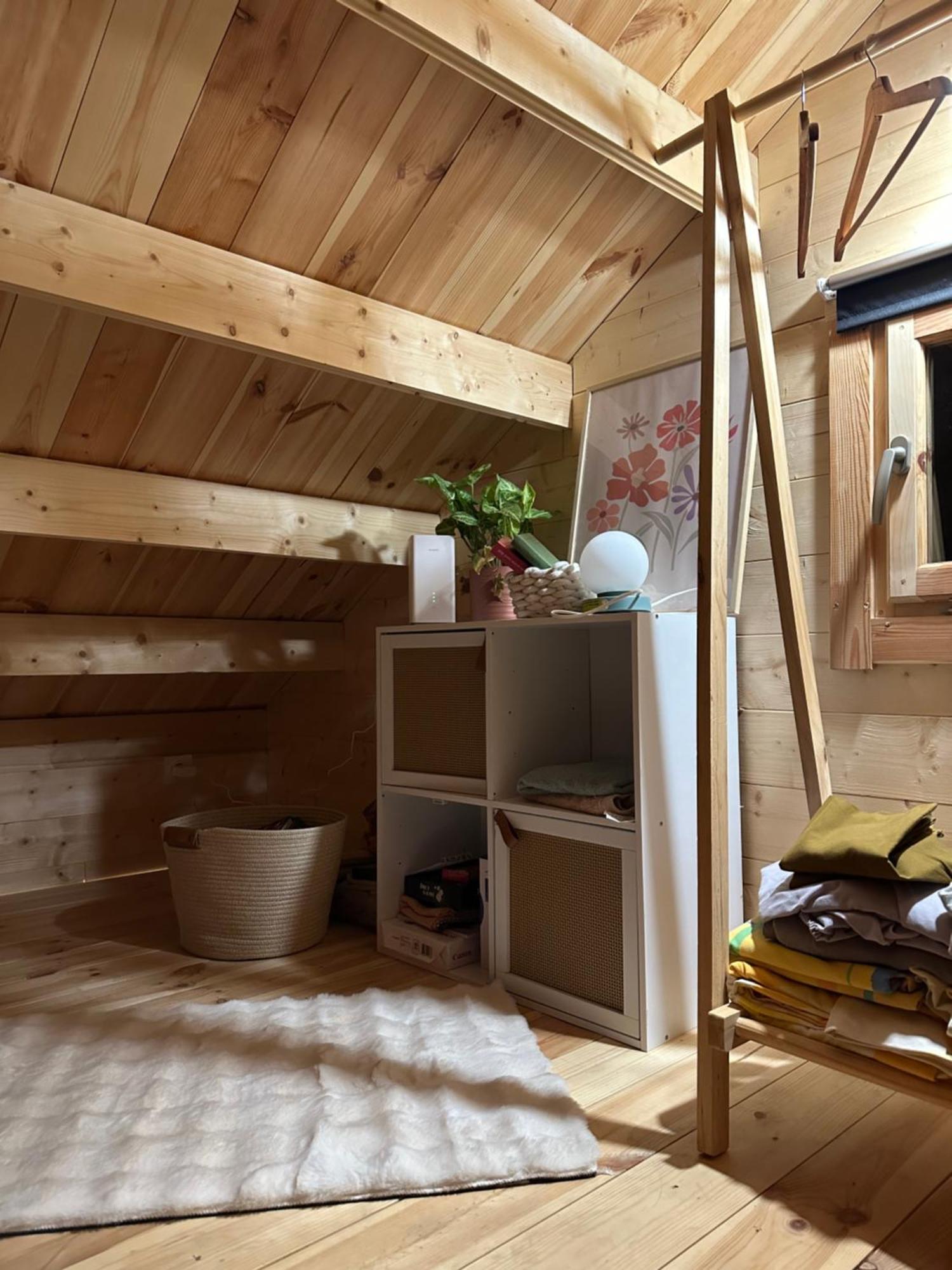 Maison En Bois 1 Chambre 4 Couchages Type Tiny House 格朗维尔 外观 照片