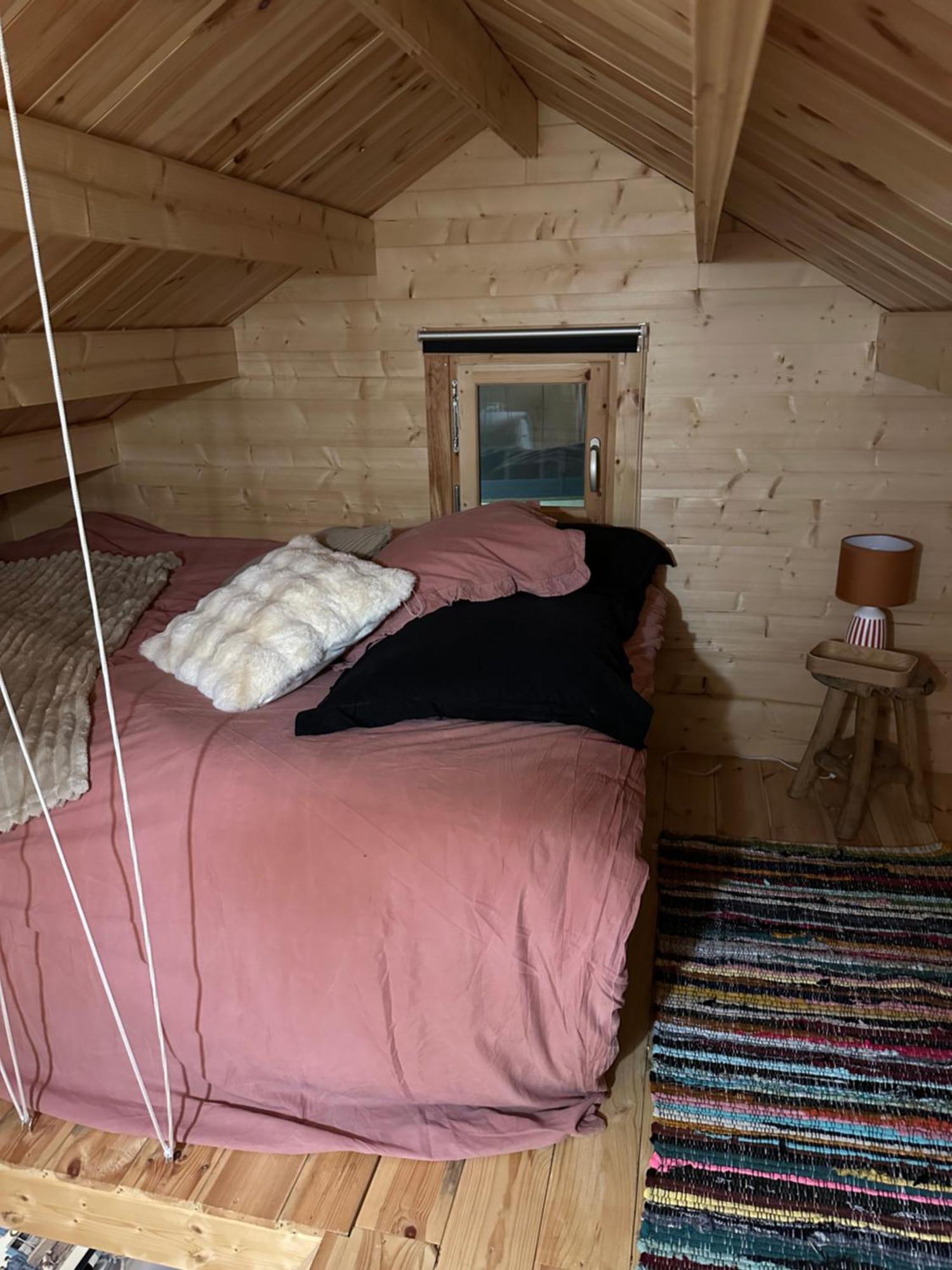 Maison En Bois 1 Chambre 4 Couchages Type Tiny House 格朗维尔 外观 照片