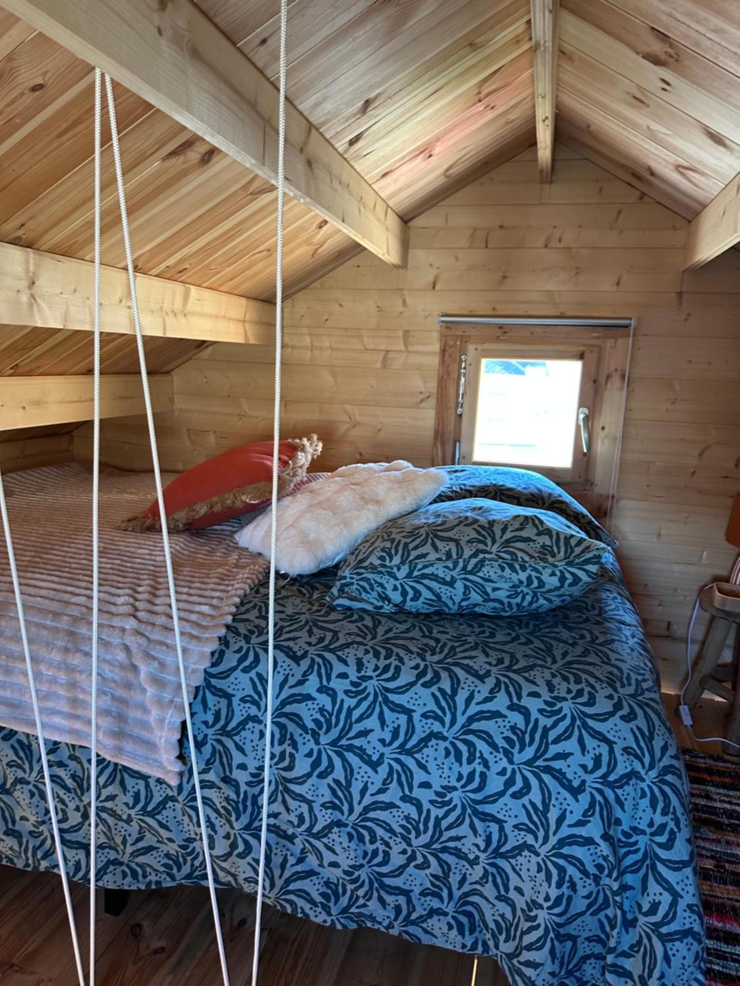 Maison En Bois 1 Chambre 4 Couchages Type Tiny House 格朗维尔 外观 照片